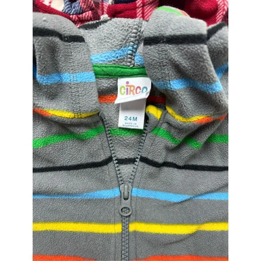 4 piece Boys Size 2T/24 month toddler sweaters and jacket bundle by Carters & Ci